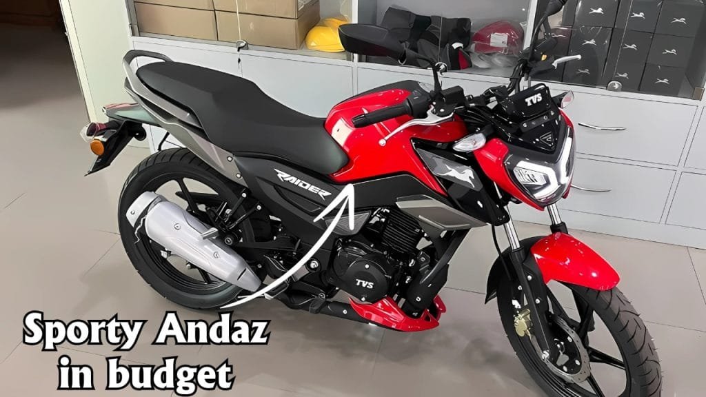 TVS Raider 125 New Model: कम बजट में लॉन्च हुई नई TVS Raider 125: जानिए सभी खास बातें TVS Raider 125 New Model: कम बजट में लॉन्च हुई नई TVS Raider 125: जानिए सभी खास बातें! tvs raider 125 on road price, mileage..