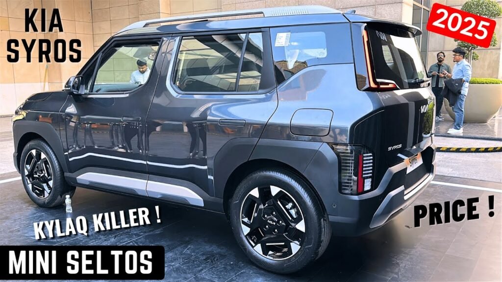 New Kia Syros 2025 Premium SUV: Latest Features, New Interiors | Kia Syros HTX+ (O) Top Model 2025|किआ की 2025 में भारत में कीमत क्या है?,