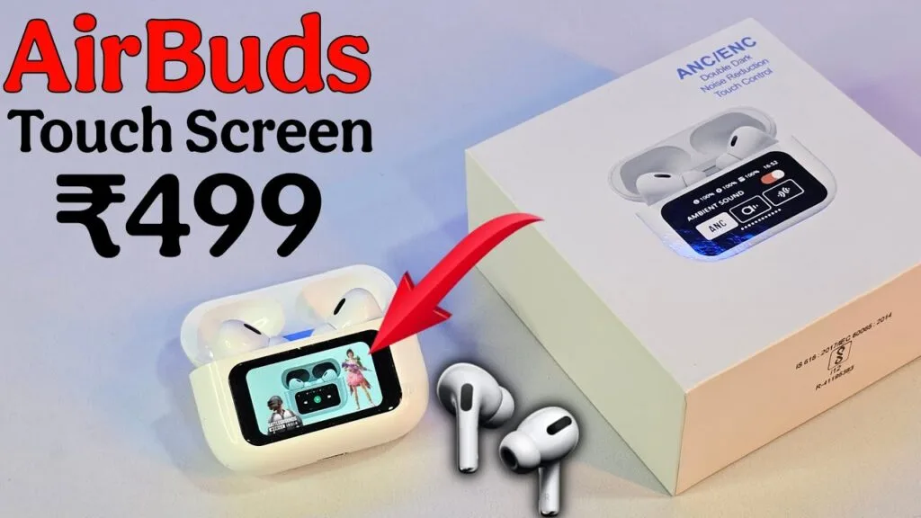 ANC/ENC AirBuds Full Touch Screen |